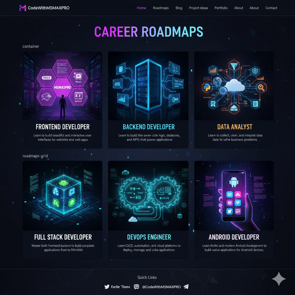 Career Roadmaps